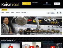 Tablet Screenshot of keilahradio.com